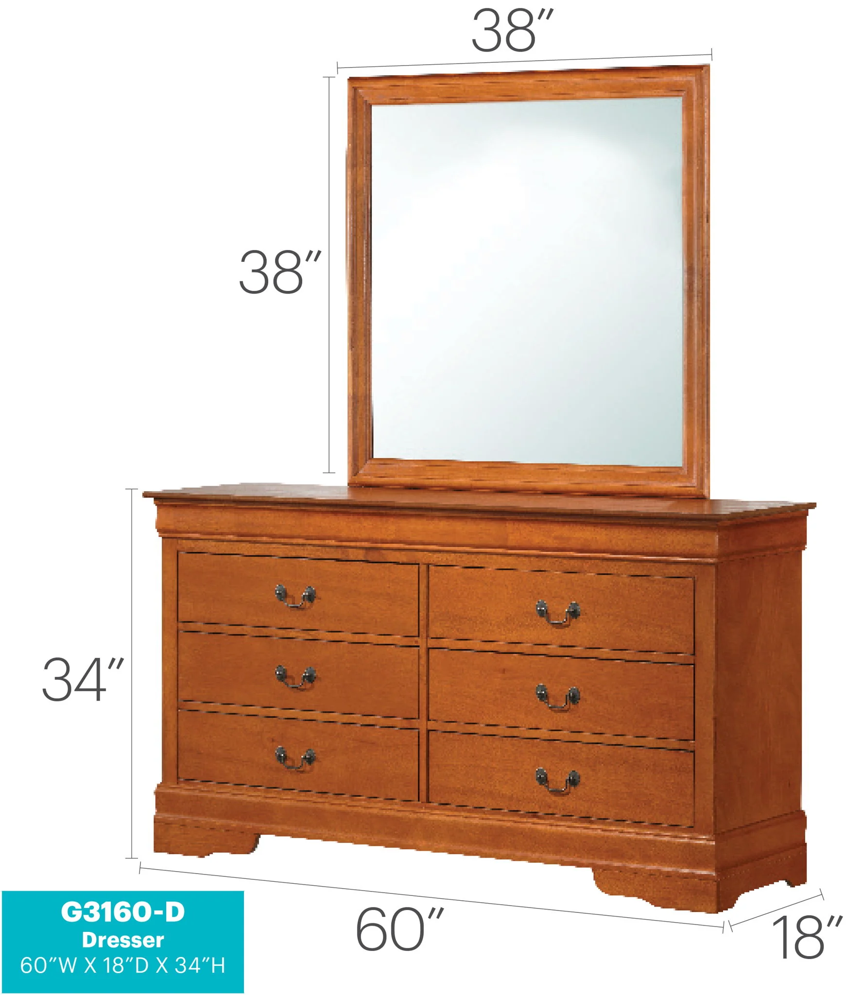 Elegant Traditional Storage Dresser - Image 16