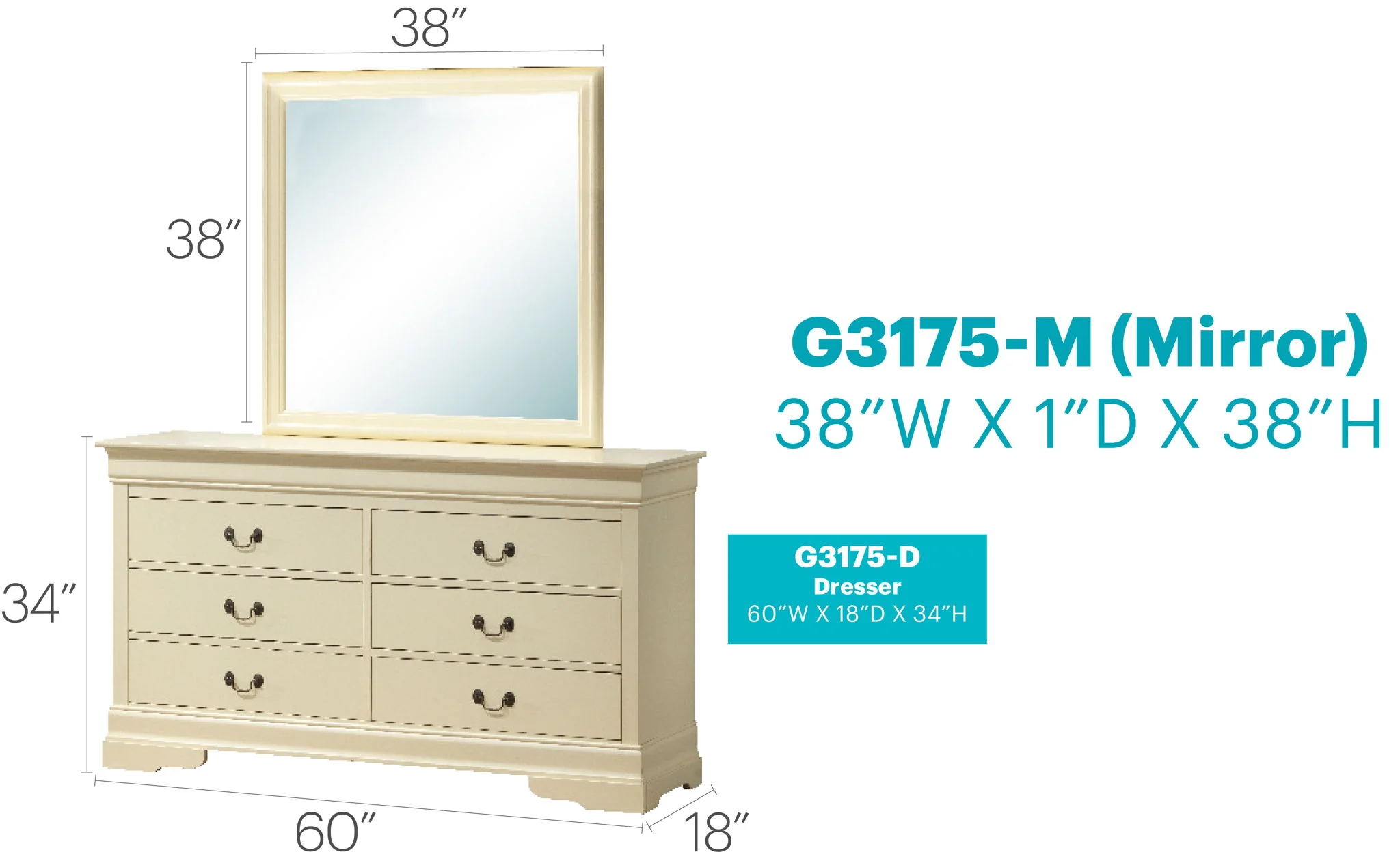 Elegant Traditional Storage Dresser - Image 31
