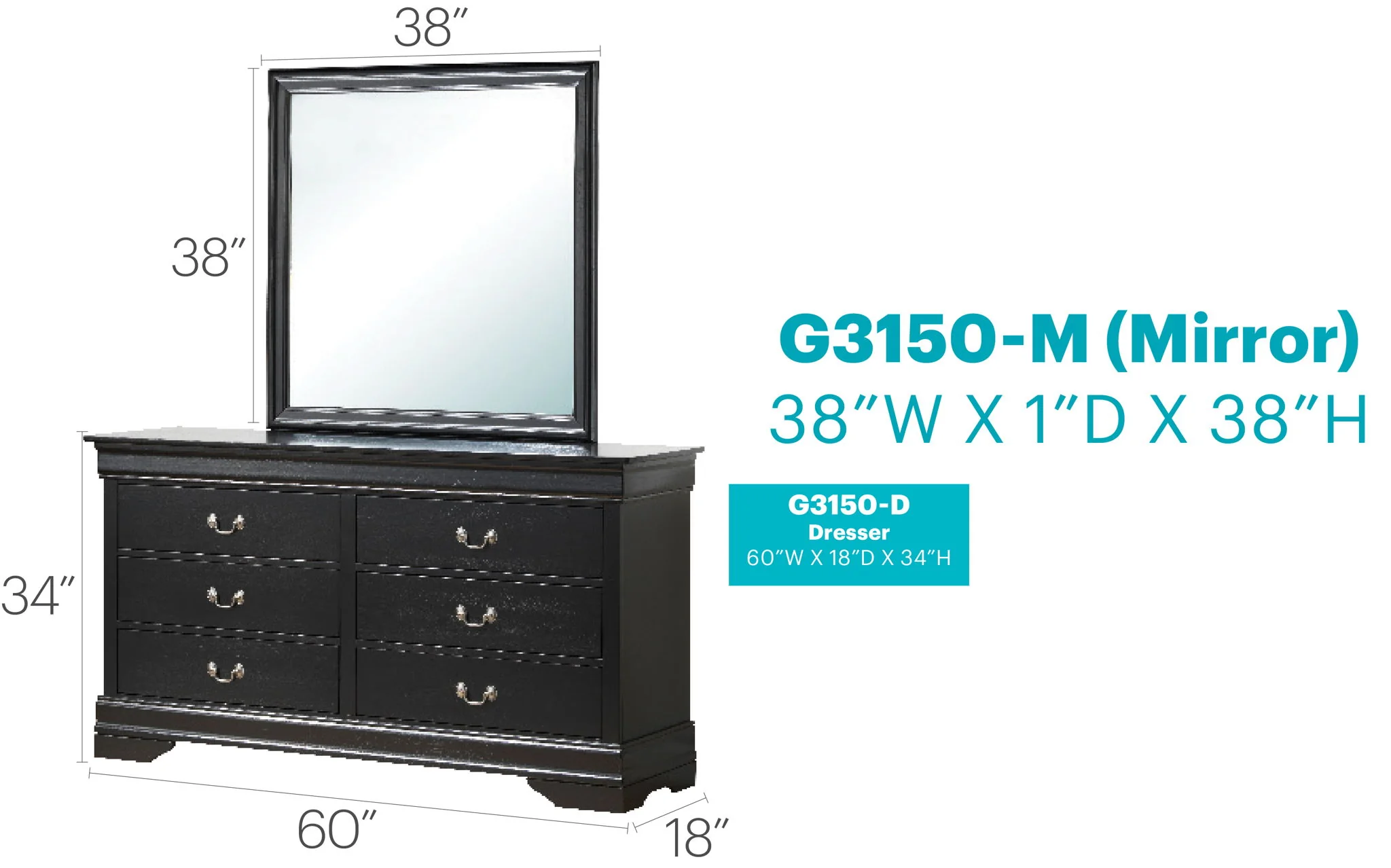 Elegant Traditional Storage Dresser - Image 34