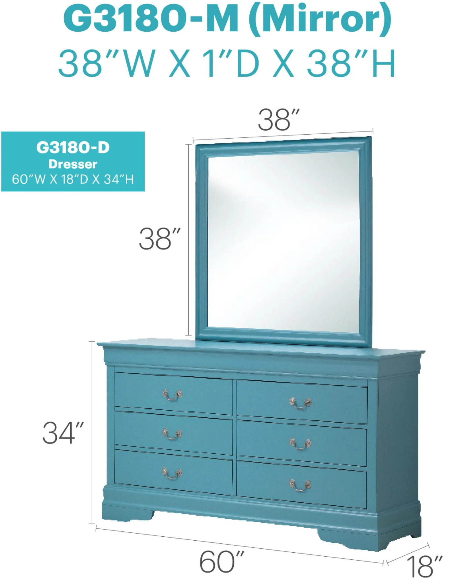 Elegant Traditional Storage Dresser - Image 51