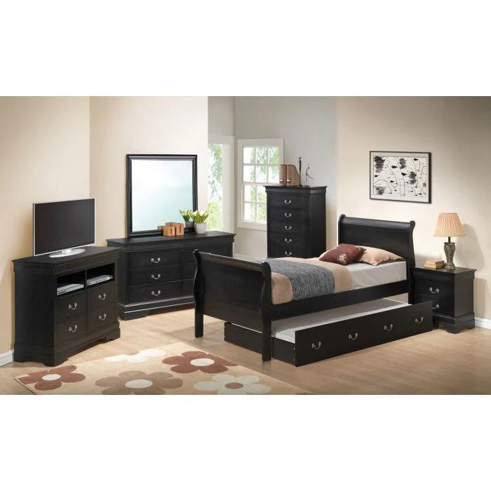 Elegant Trundle Bed With Timeless Charm - Image 36