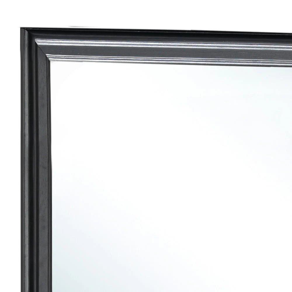 Elegant Wall Mirror - Black - Image 3