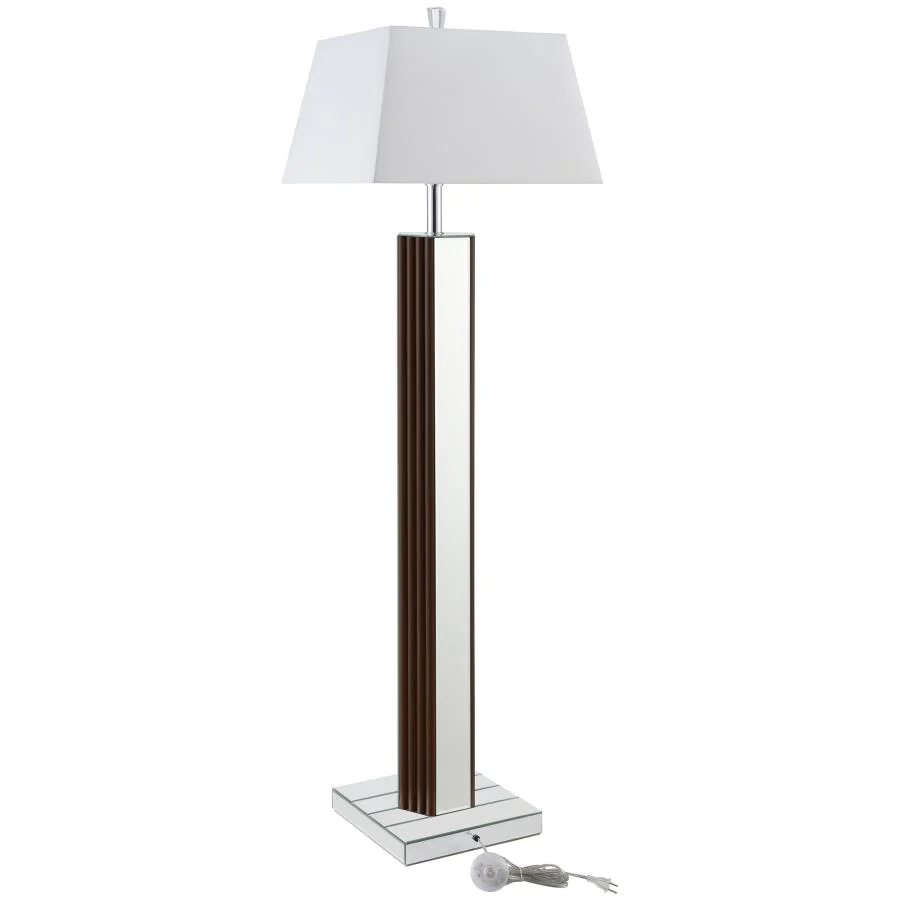 Elena - Square Tapered Mirrored Lamp - Image 11