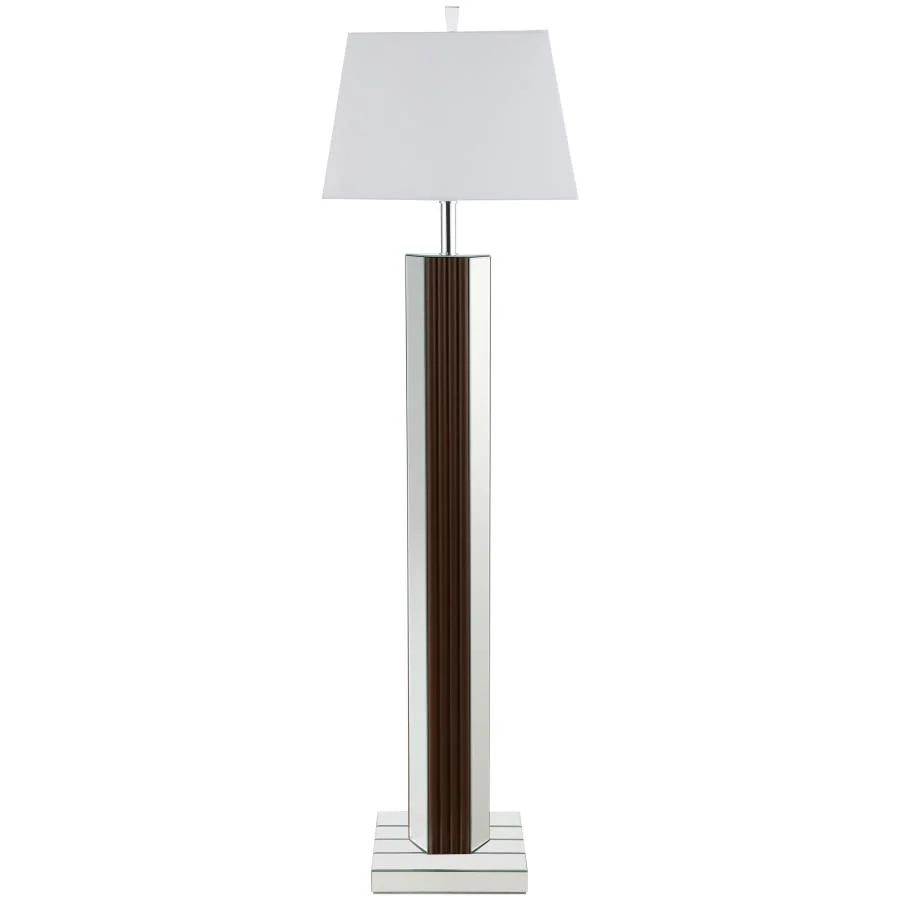 Elena - Square Tapered Mirrored Lamp - Image 7