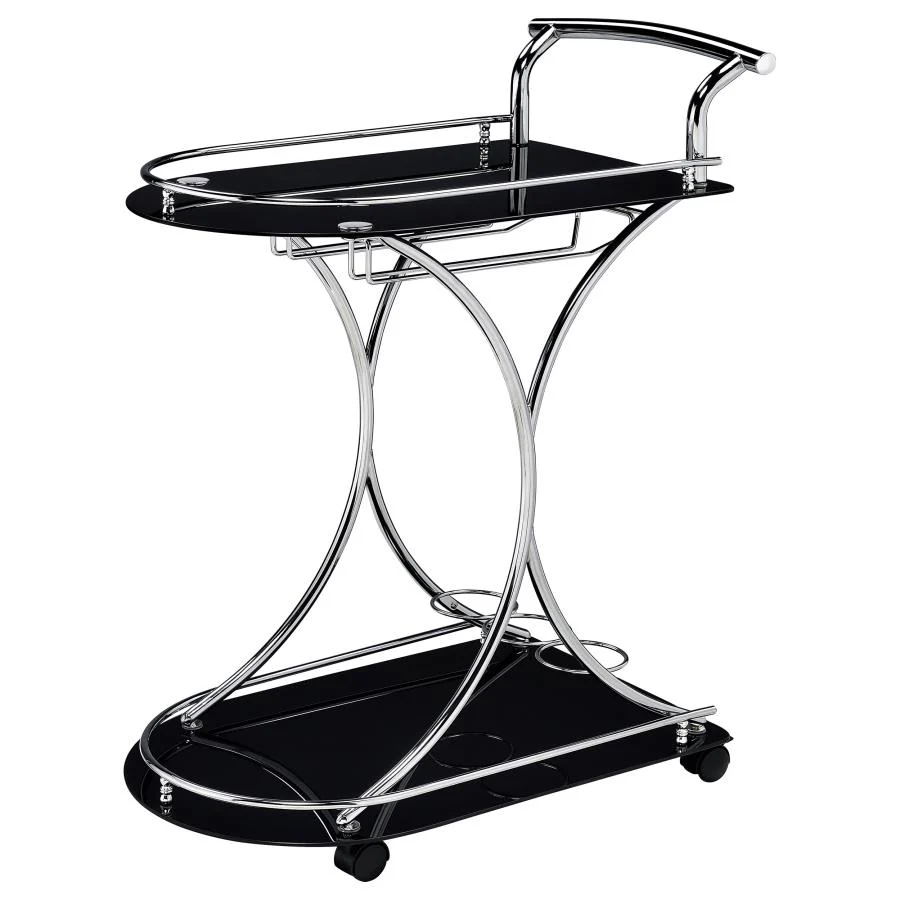 Elfman - 2-Shelve Serving Cart - Image 8