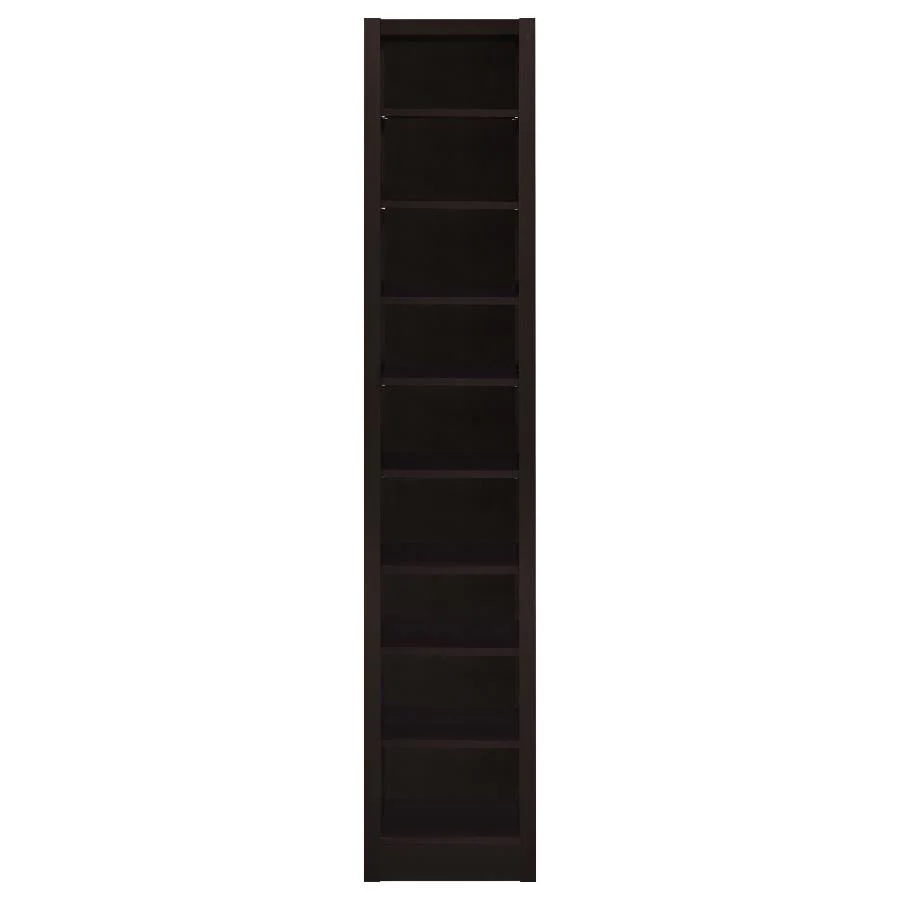 Eliam - 8-Shelf Bookcase - Cappuccino - Image 3