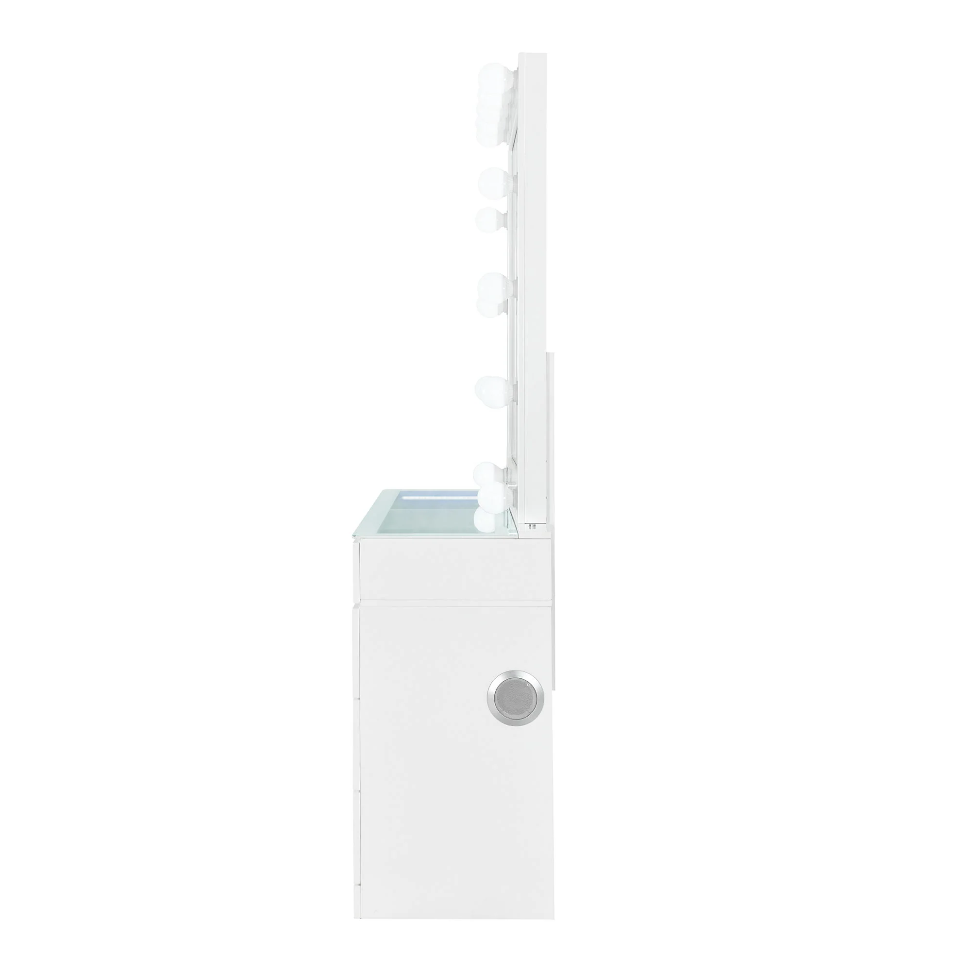 Elisa - Vanity Set With Stool And LED Bulbs - Image 5
