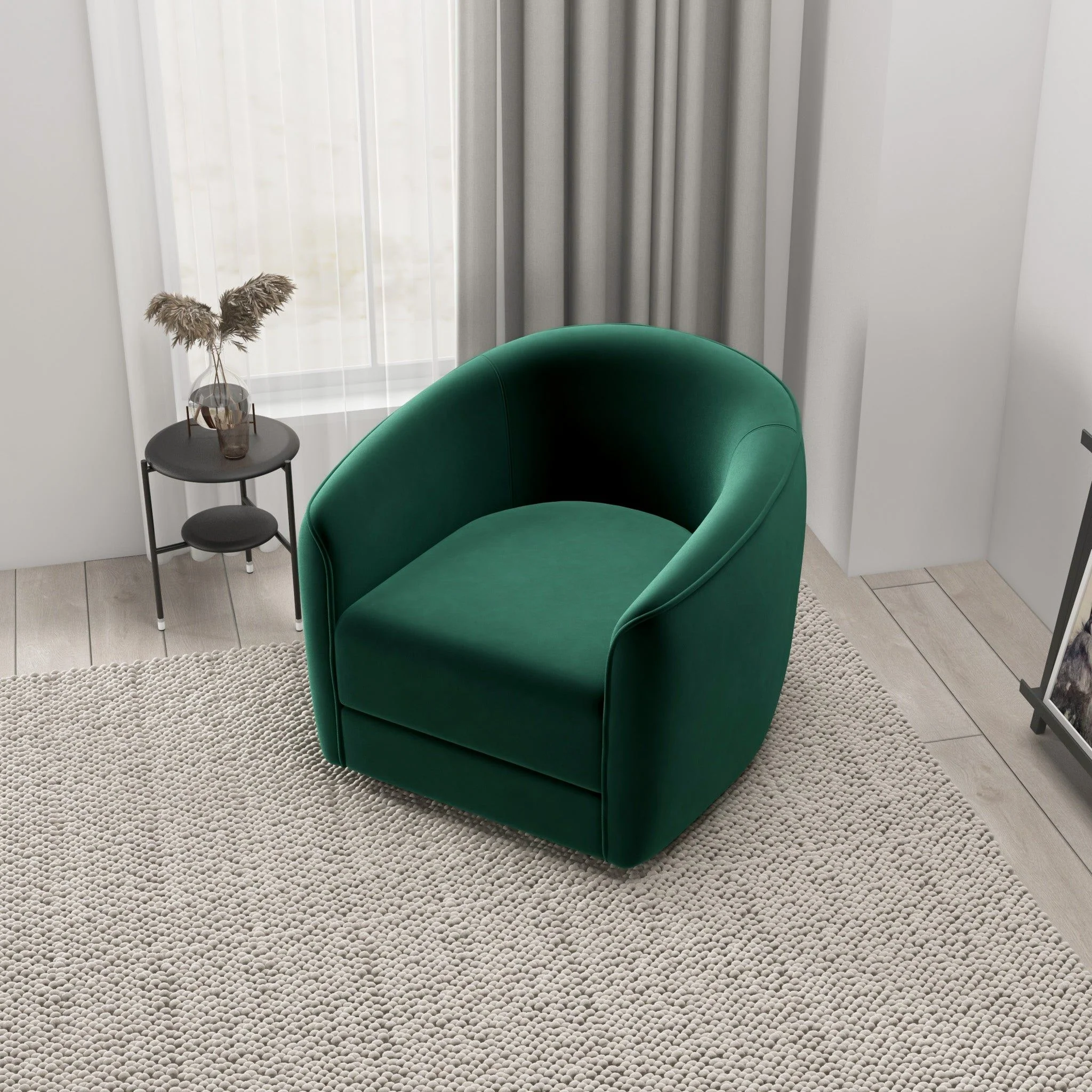 Elise - Mid-Century Modern Swivel Chair - Image 15