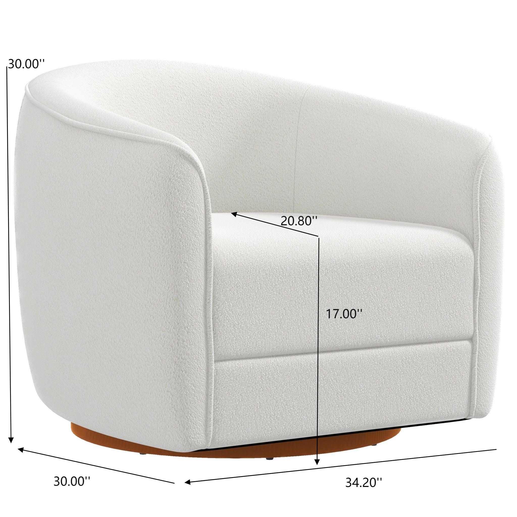 Elise - Mid-Century Modern Swivel Chair - Image 23