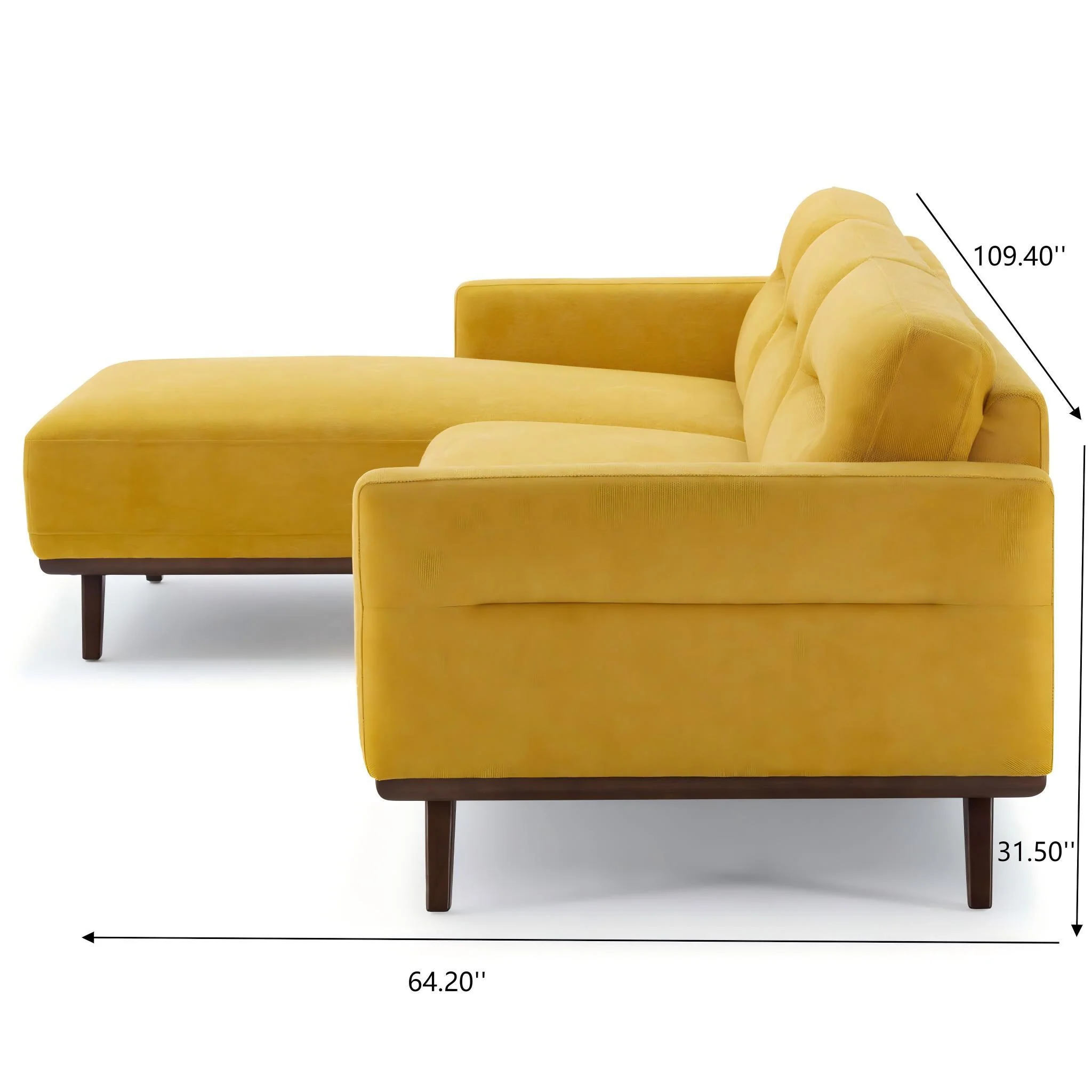 Ella - L-Shaped Sectional Couch - Image 4
