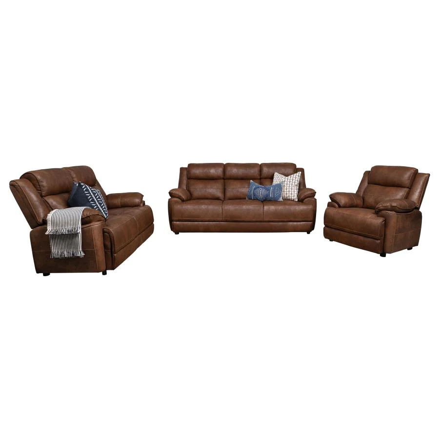 Ellington - Upholstered Padded Arm Sofa Set - Image 3