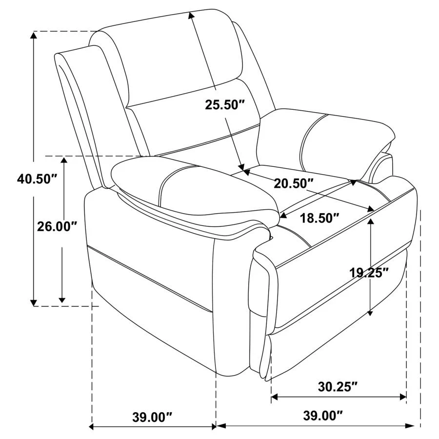 Ellington - Upholstered Padded Arm Sofa Set - Image 30