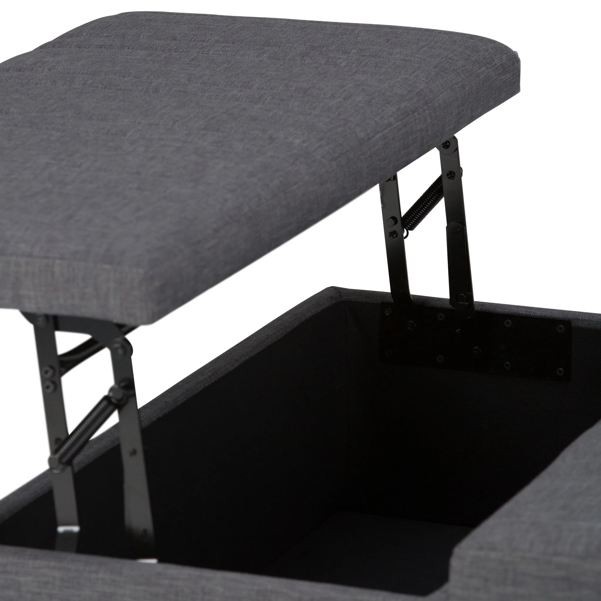Ellis - Coffee Table Storage Ottoman Contemporary Design - Image 31