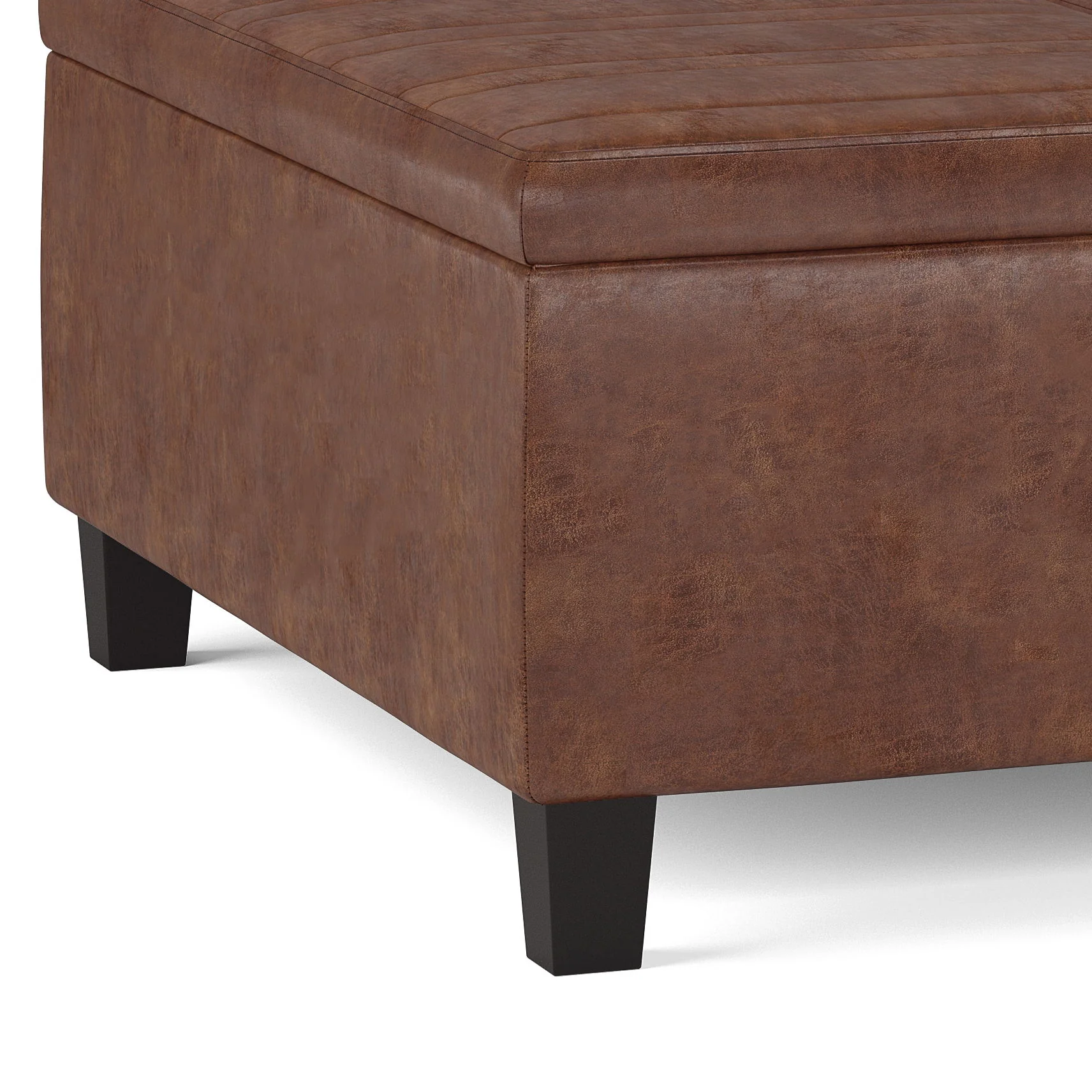 Ellis - Coffee Table Storage Ottoman Contemporary Design - Image 34