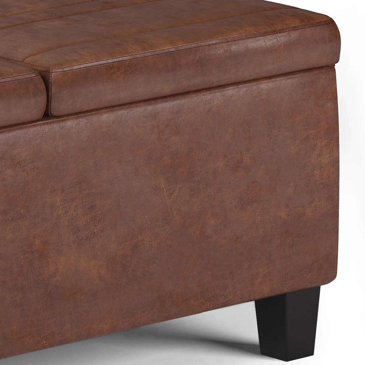 Ellis - Coffee Table Storage Ottoman Contemporary Design - Image 9