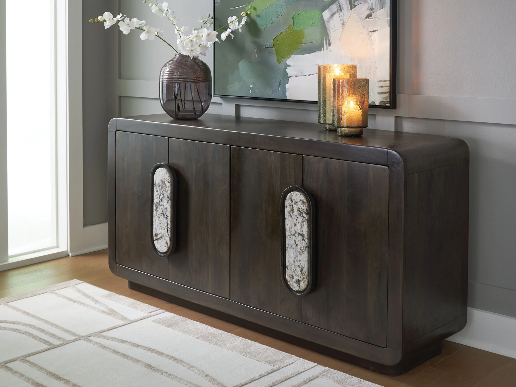 Elliston - Accent Cabinet - Espresso Brown - Image 3