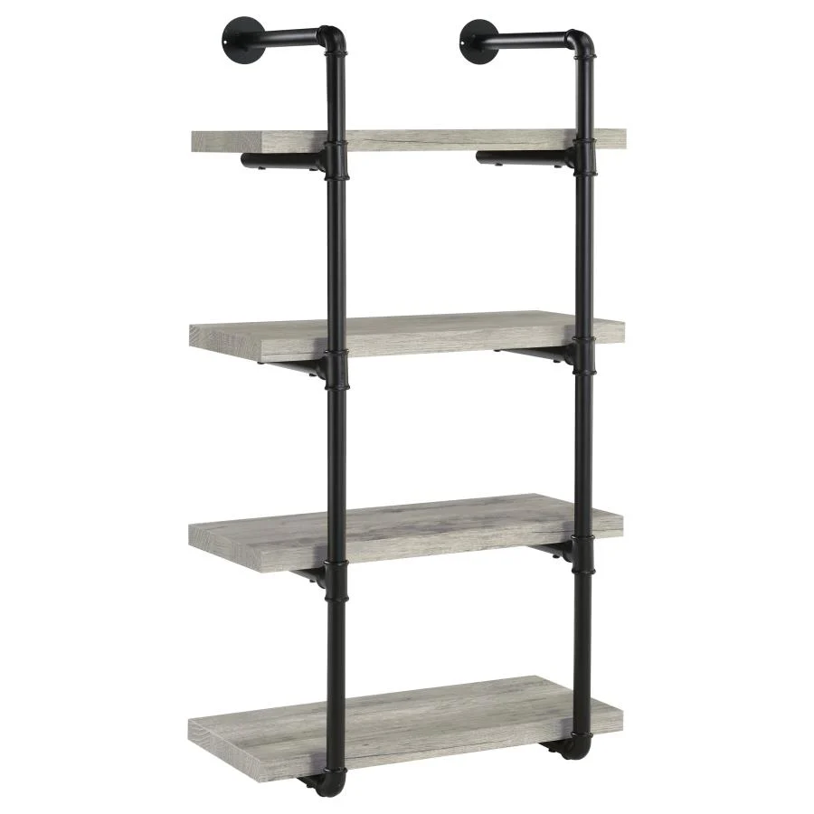 Elmcrest - 4-Shelf Wall Bookshelf