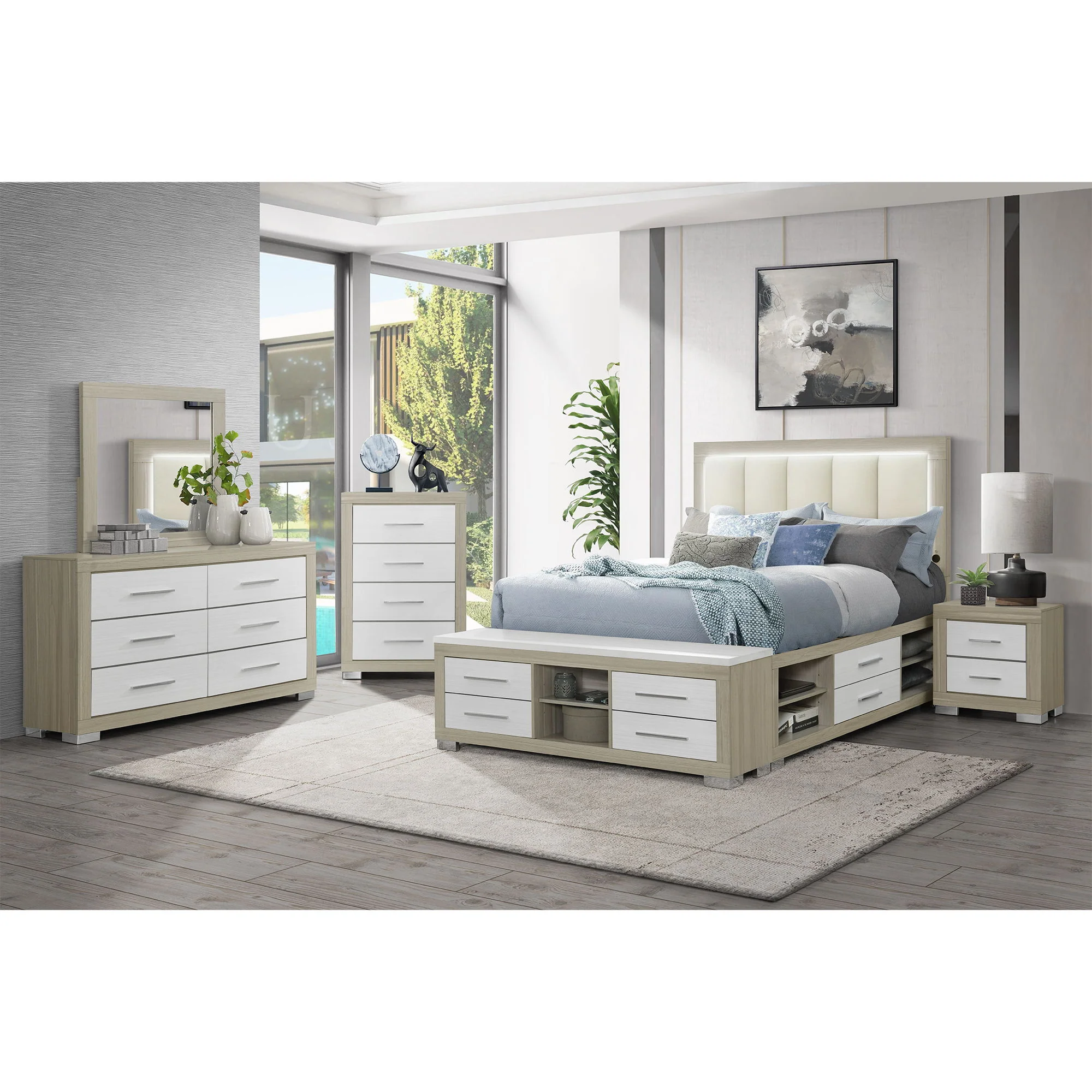 Elsa - 2 Toned And Chest With Bar Handle - Image 9