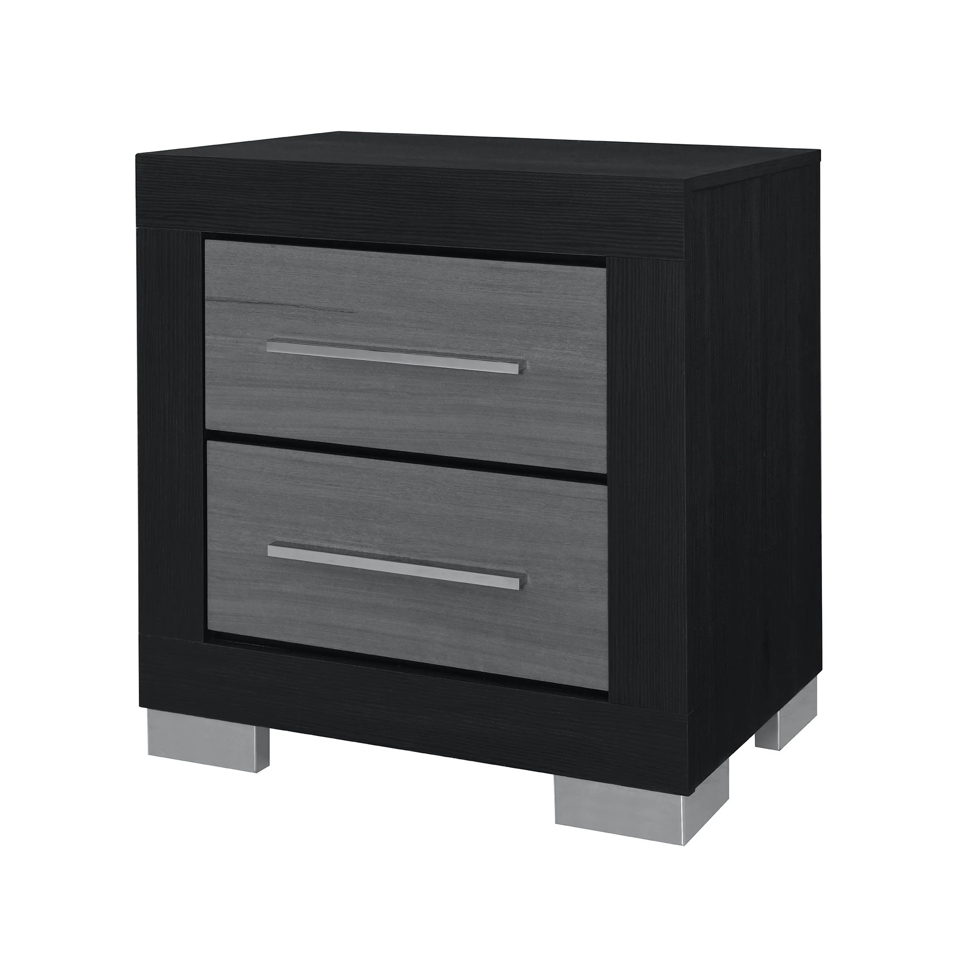 Elsa - 2 Toned Nightstand With Bar Handle And Spacious Drawers - Image 12