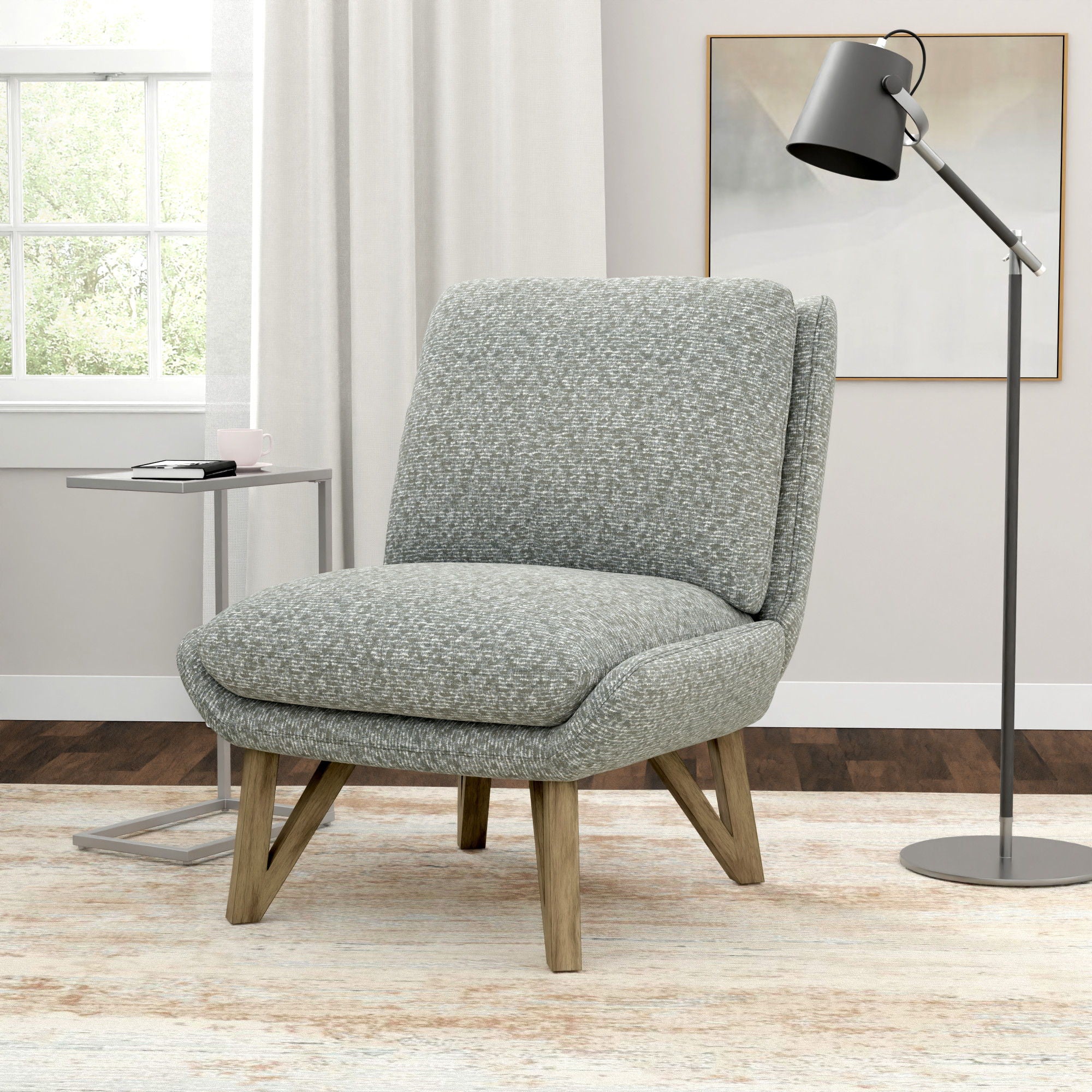 Emerse - Armless Accent Chair - Image 2