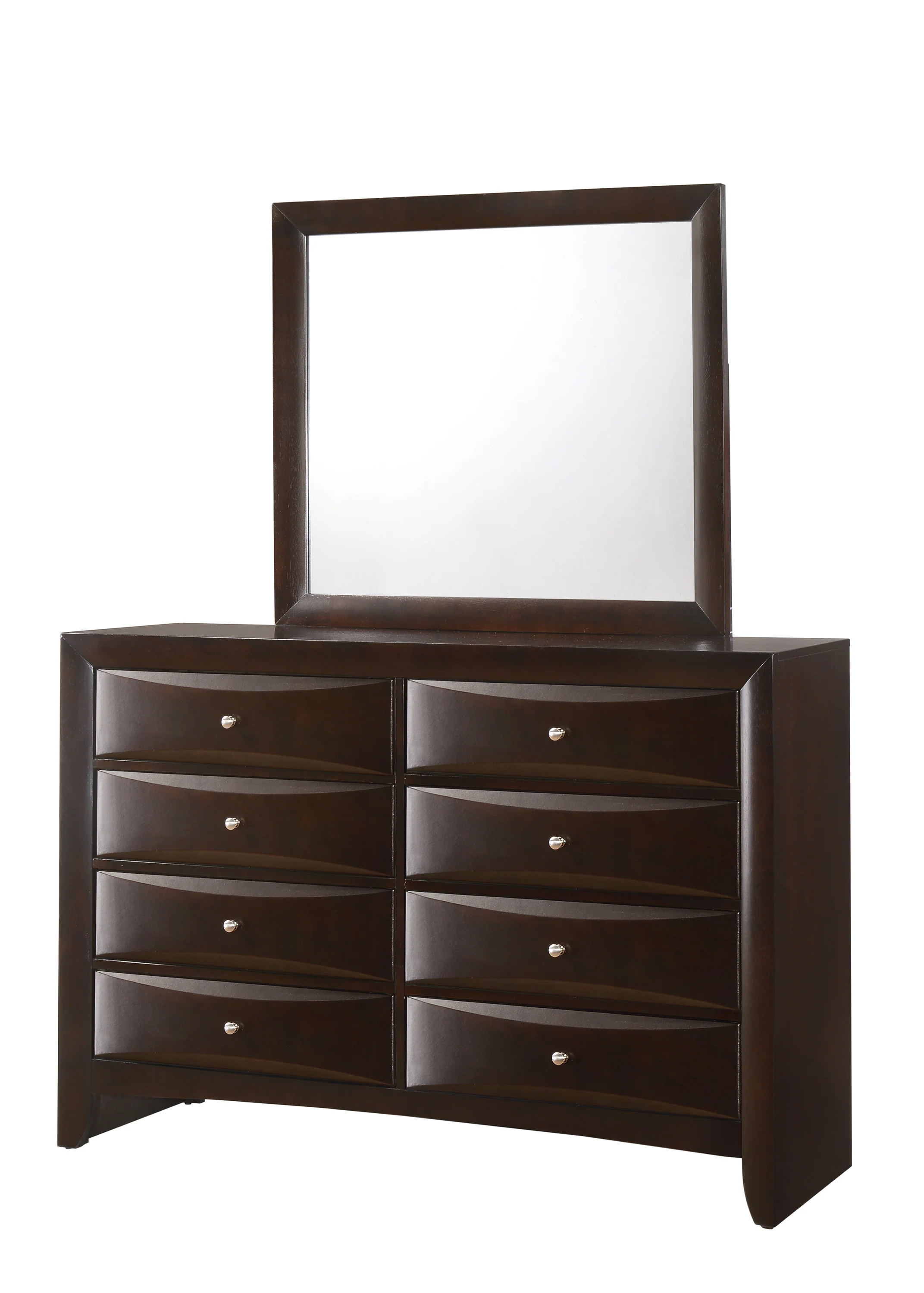 Emily Dresser Mirror Dark Cherry - Image 2