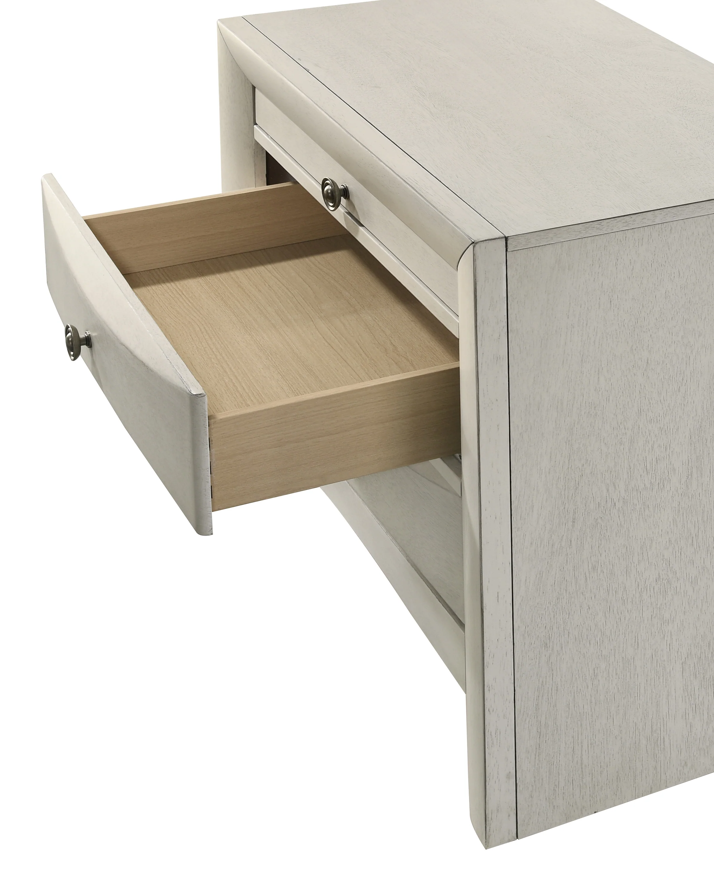 Emily Night Stand White - Image 2