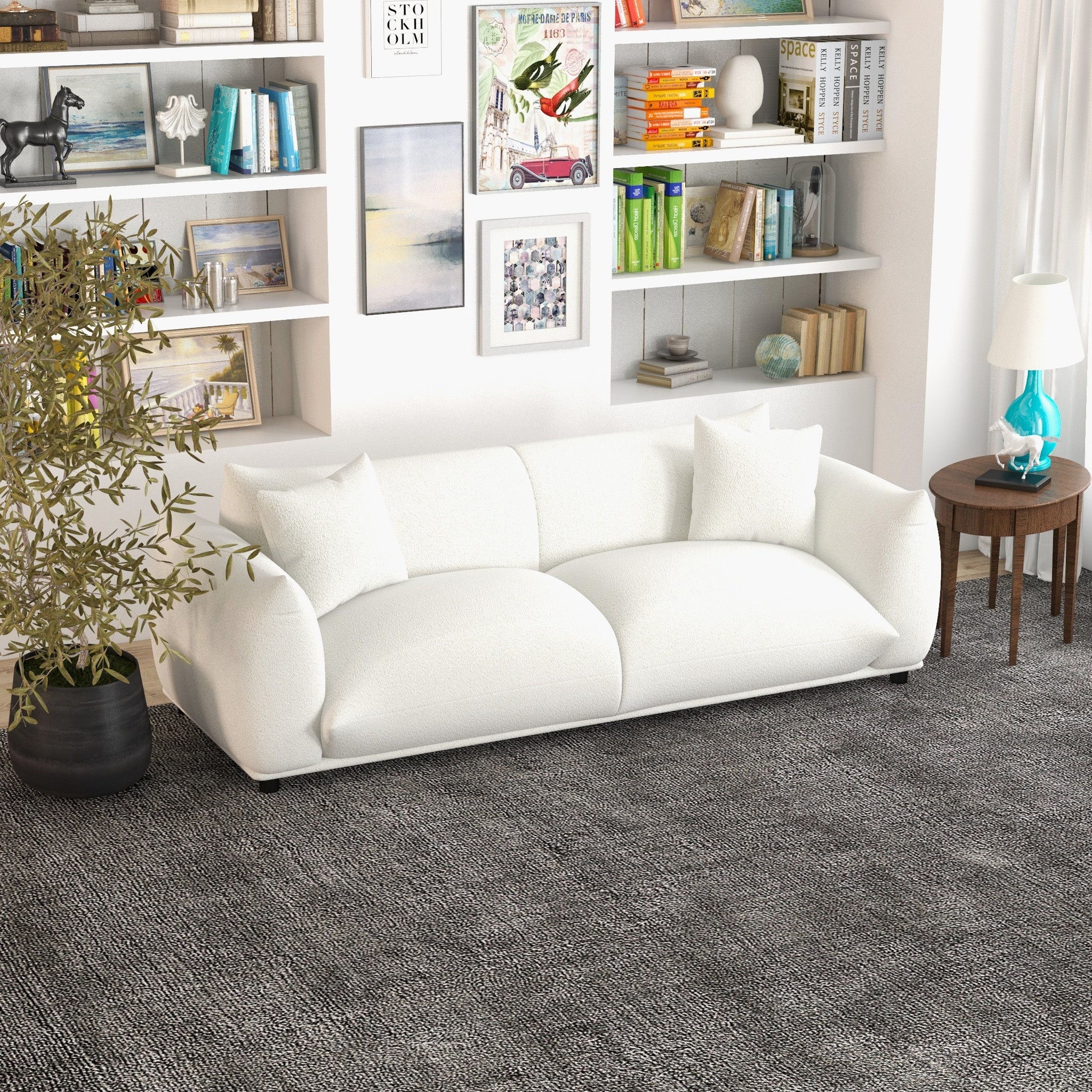 Emma - Mid-Century Modern Luxury Sofa - Image 13