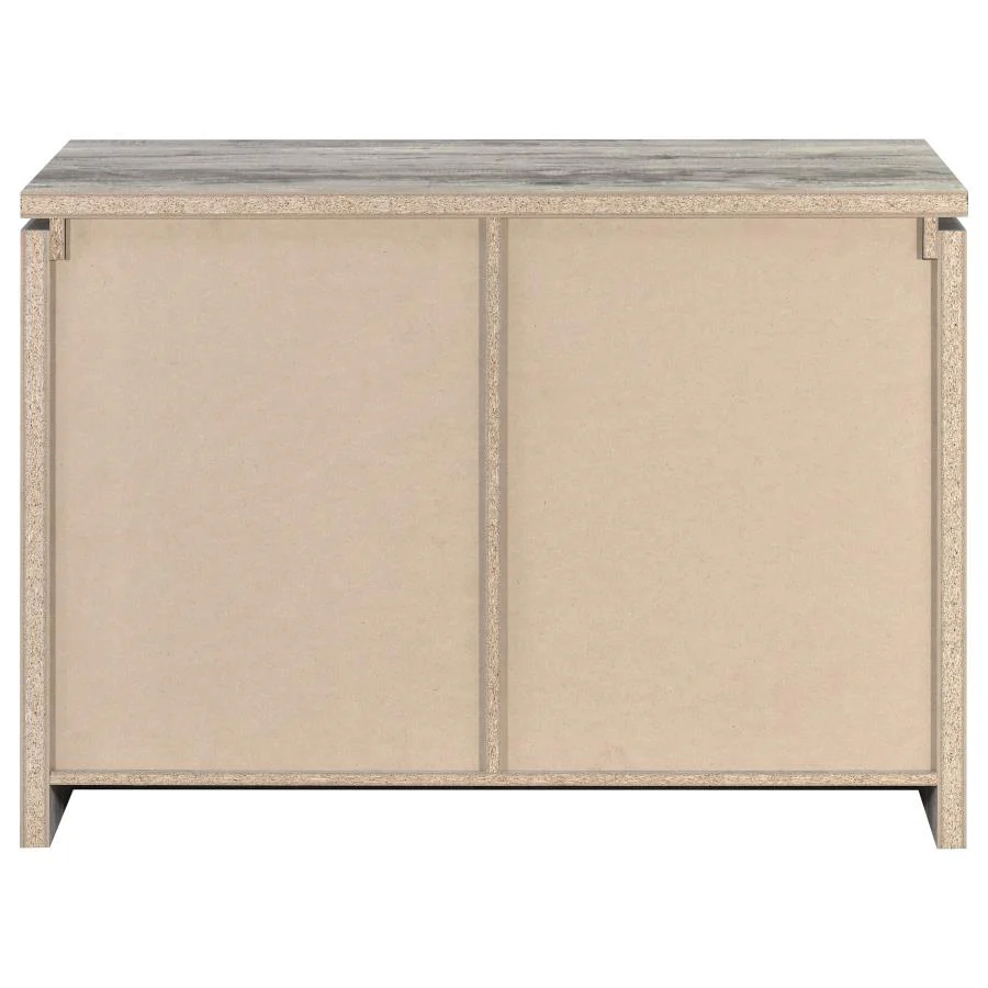 Enoch - 2 Door Engineered Wood Accent Cabinet - Gray Driftwood - Image 7