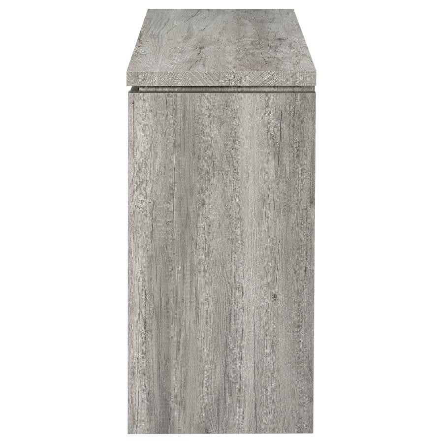 Enoch - 2 Door Engineered Wood Accent Cabinet - Gray Driftwood - Image 8