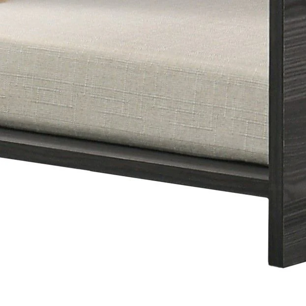 Esme - Wide Comfy Pet Bed With Cushion And Side Storage Compartment - Ash Gray - Image 2