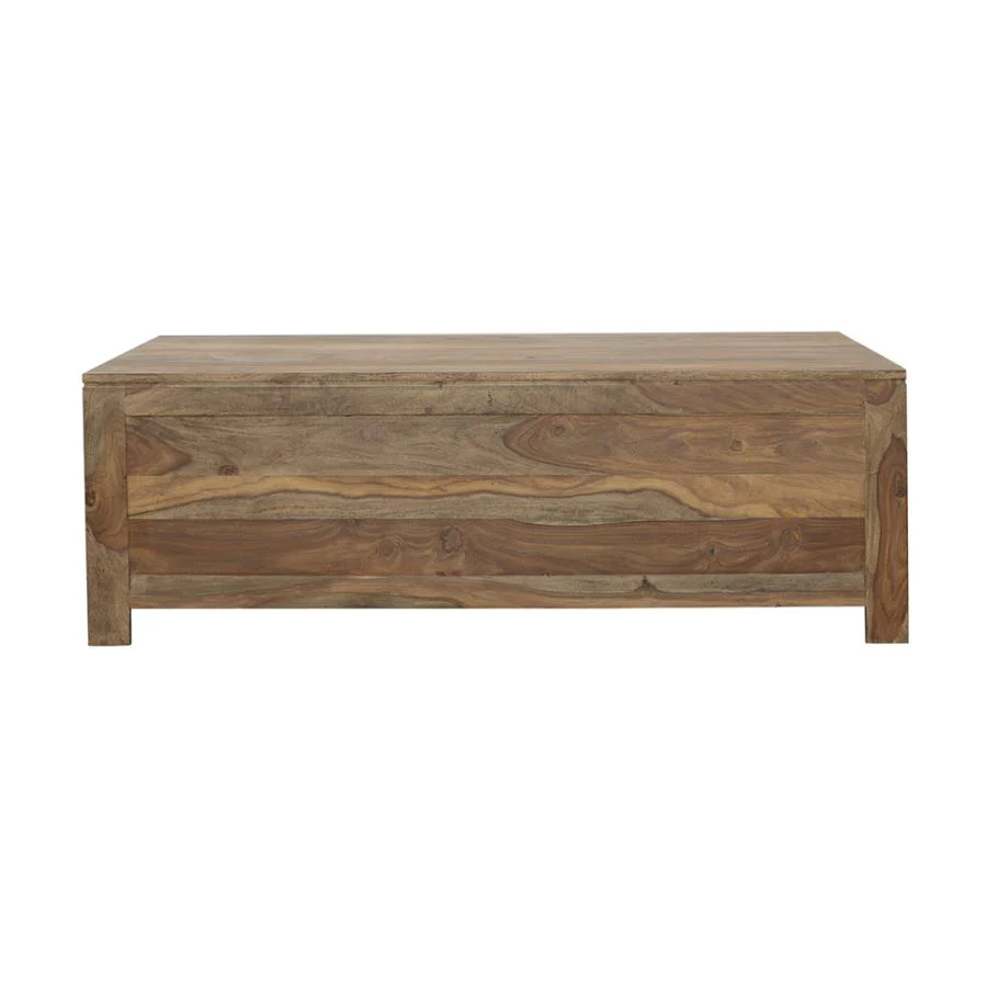 Esther - 6-Drawer Solid Wood Coffee Table - Natural - Image 6