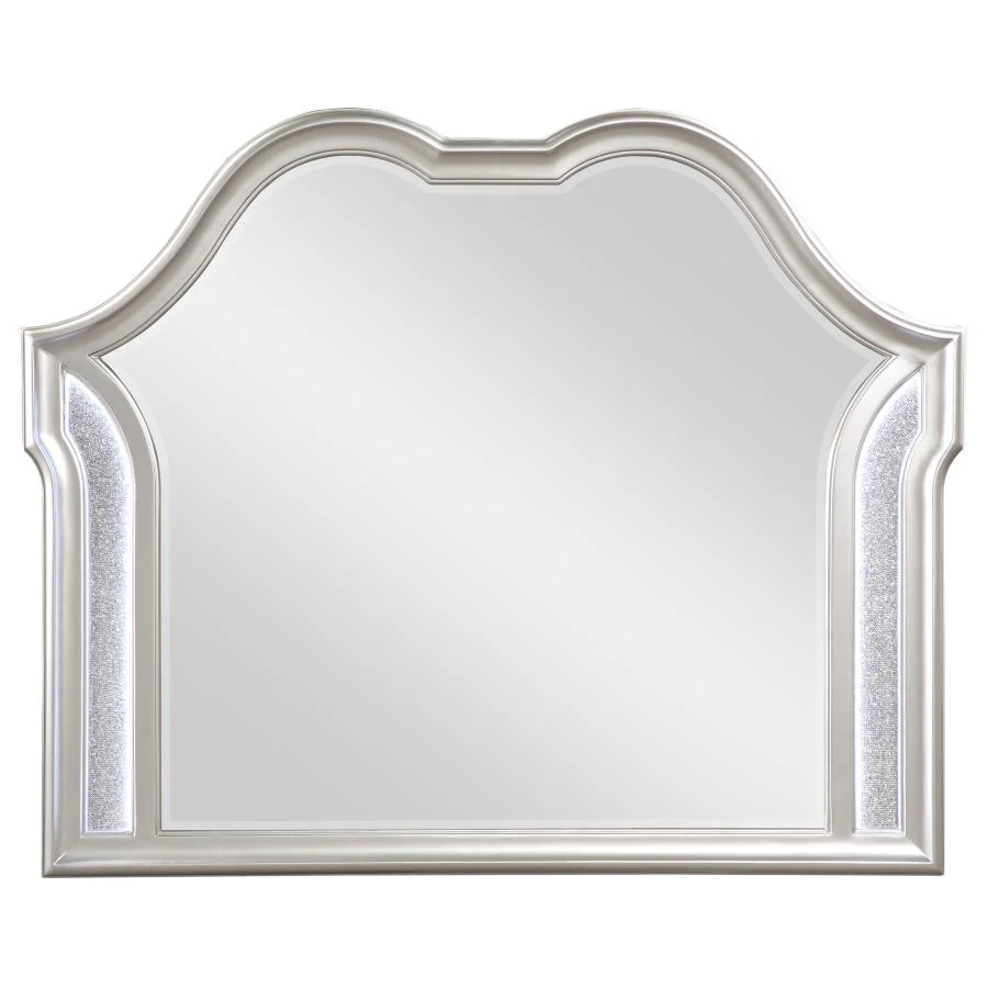 Evangeline - Dresser Mirror - Silver Oak - Image 3
