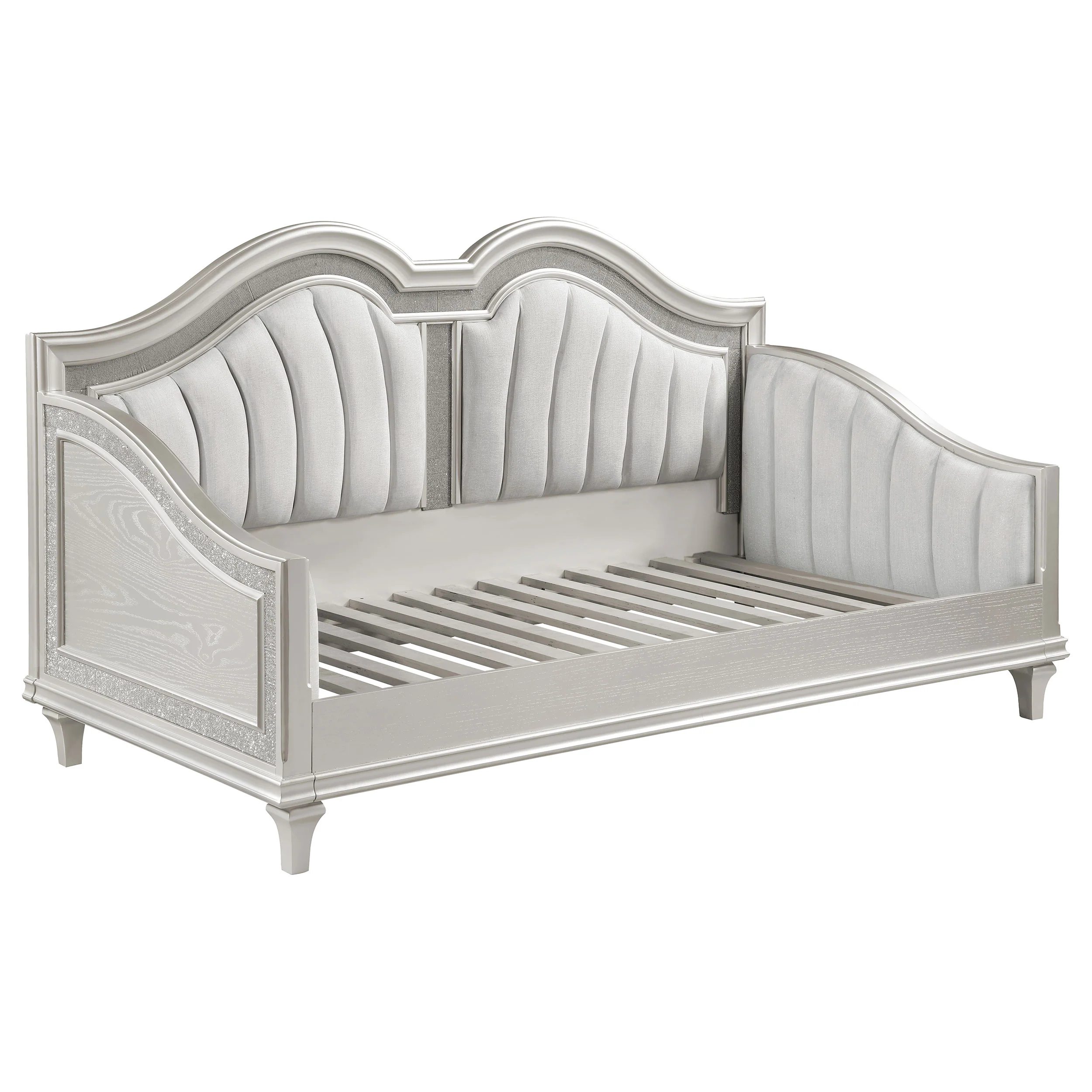 Evangeline - Upholstered Twin Daybed - Silver Oak - Image 16