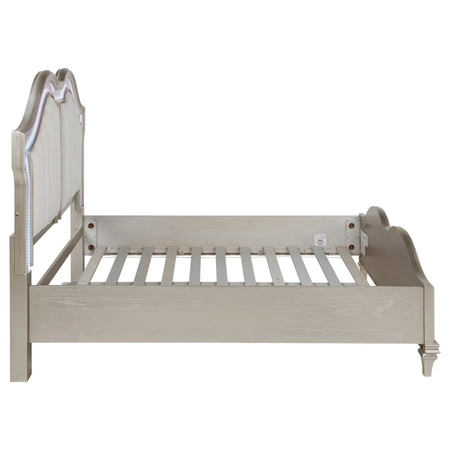 Evangeline - Wood LED Panel Bed - Image 18