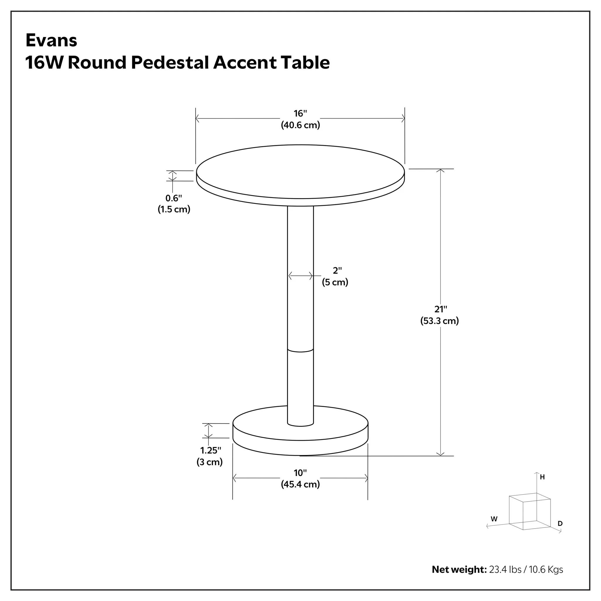Evans - Side Table - Image 4