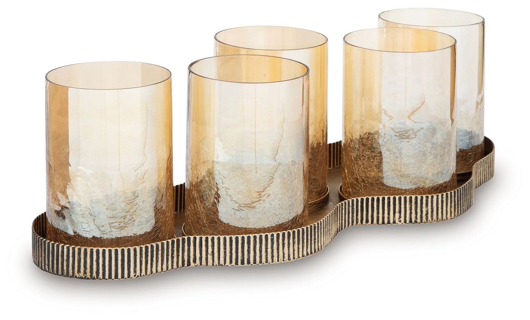Evereton - Candle Holder - Antique Gold Finish - Image 4