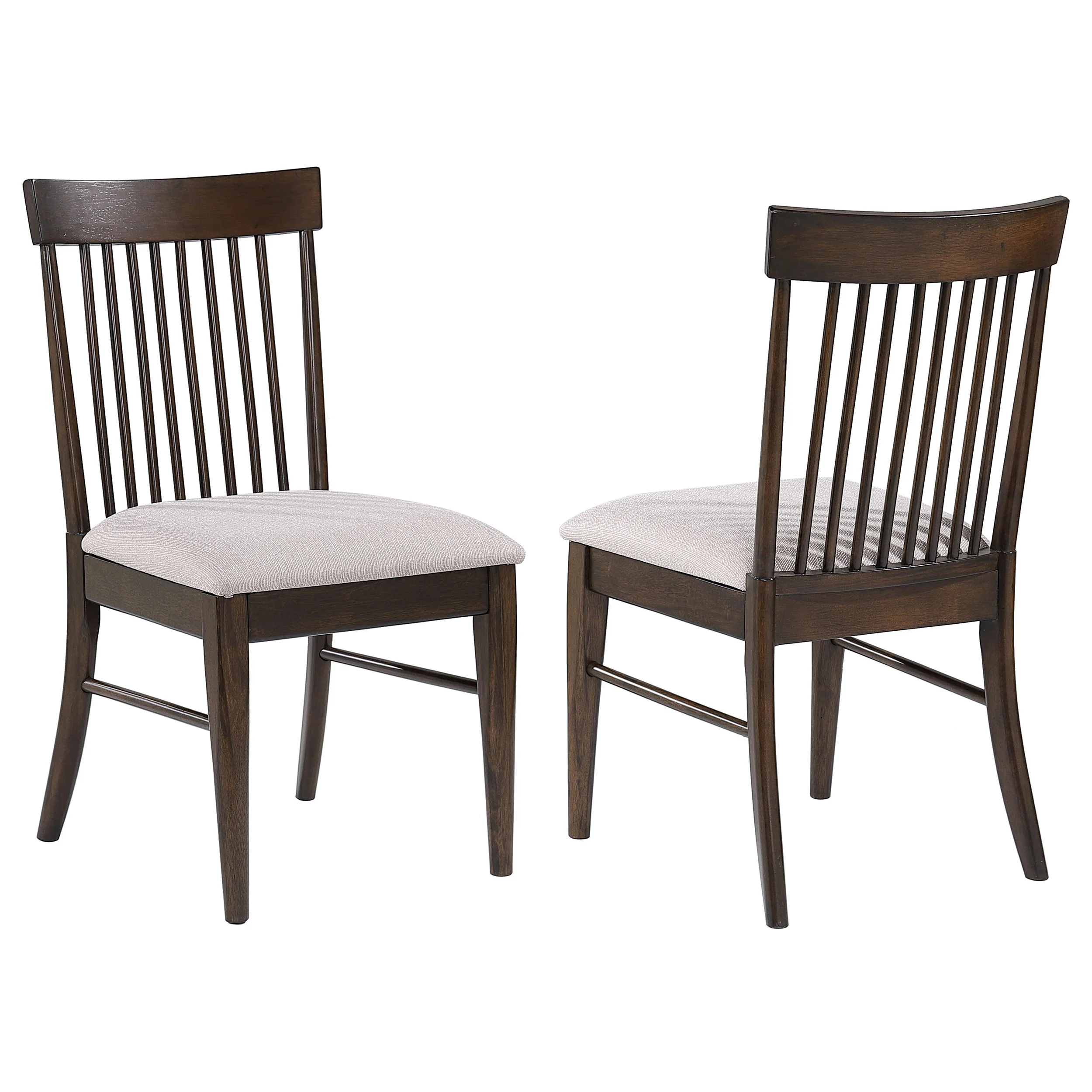 Everton - Wood Dining Side Chair (Set of 2) - Dark Walnut - Image 15