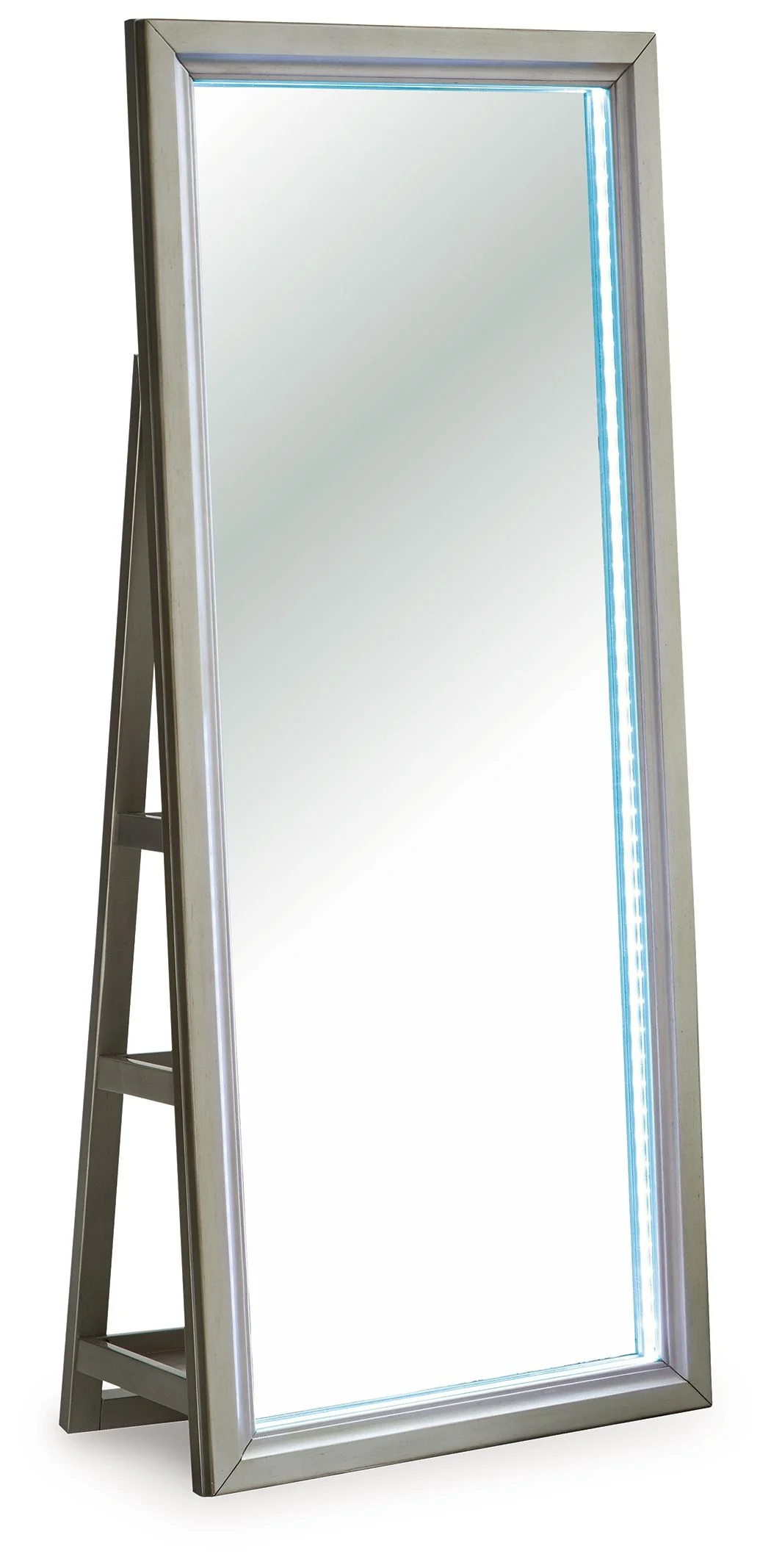 Evesen - Floor Standing Mirror With Storage - Champagne - Image 6