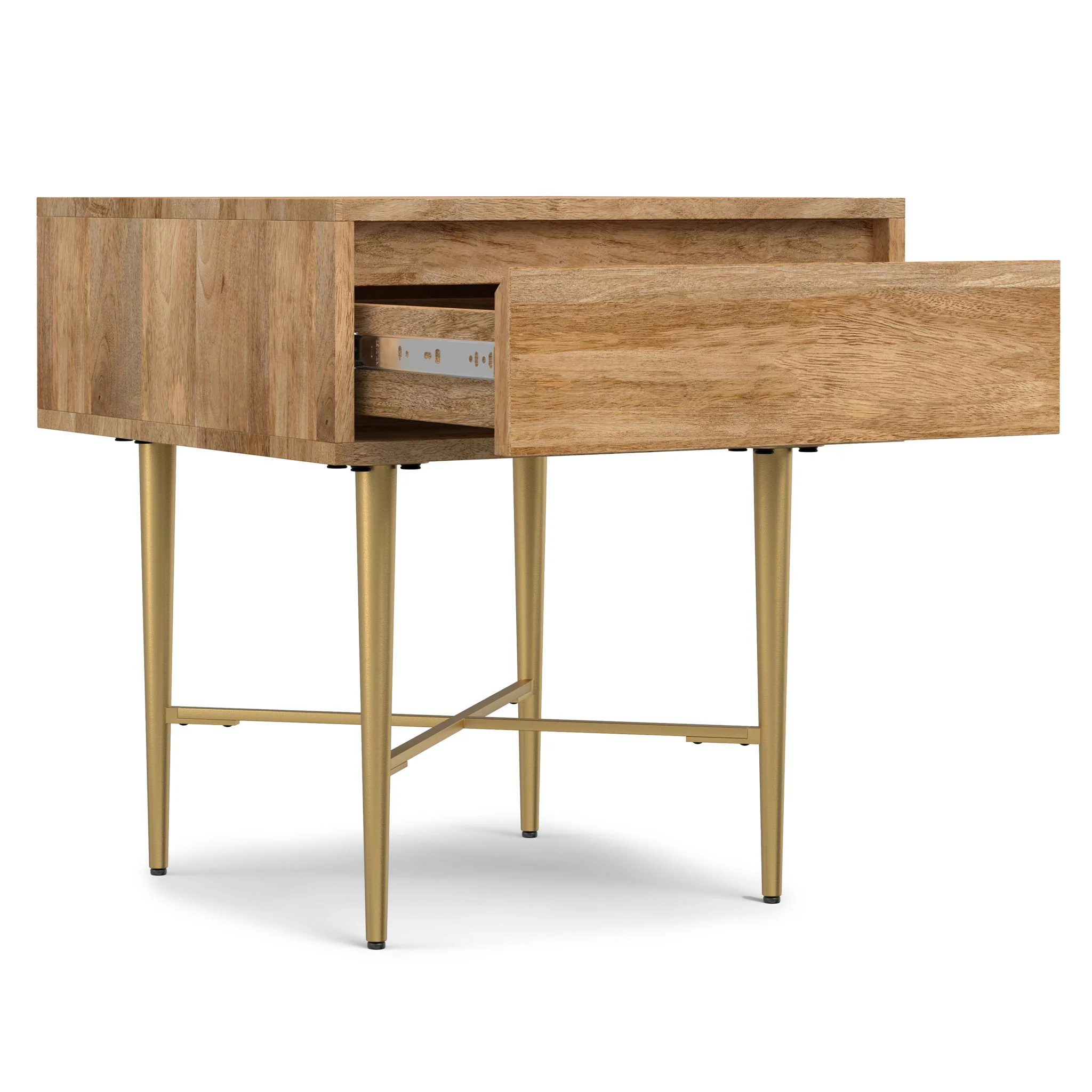 Fallon - End Table With Drawer - Natural - Image 5