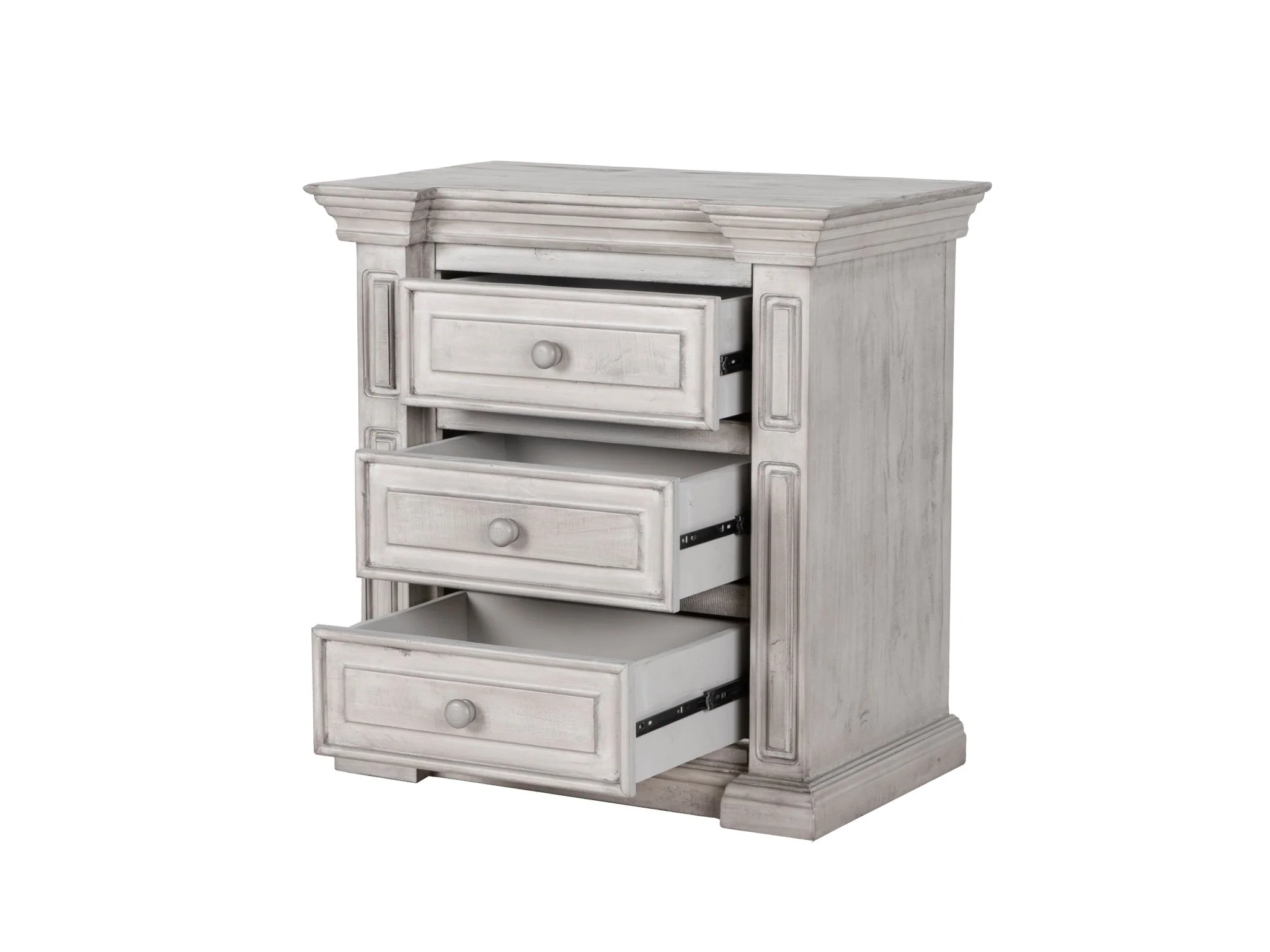 Farmhouse Aspen Gray Solid Wood 6-Piece Bedroom Set - Image 11