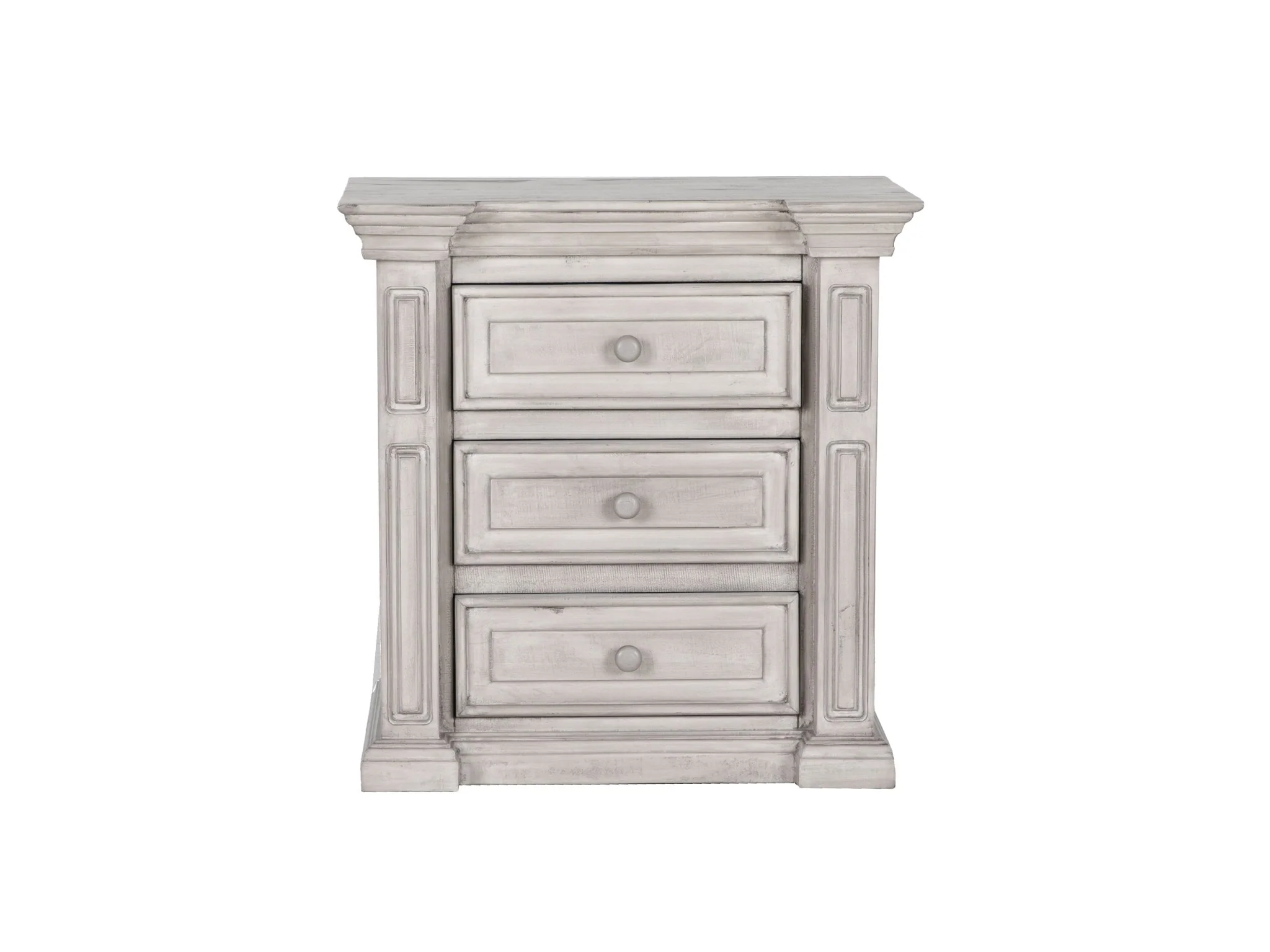 Farmhouse Aspen Gray Solid Wood 6-Piece Bedroom Set - Image 9