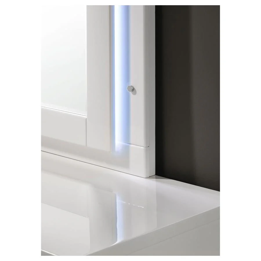 Felicity Bedroom Set White High Gloss - Image 120