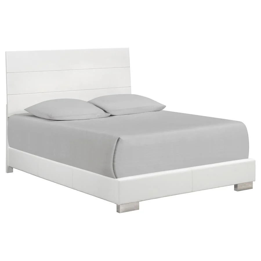 Felicity Bedroom Set White High Gloss - Image 14