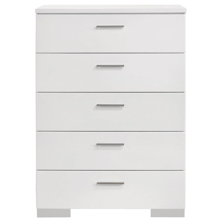 Felicity - Bedroom Set With Led Headboard And Mirror - Image 114