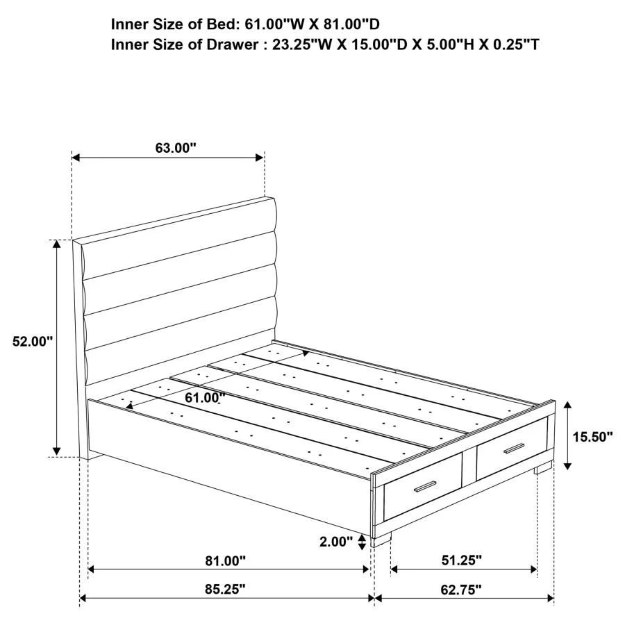 Felicity - Storage Bedroom Set - White - Image 78