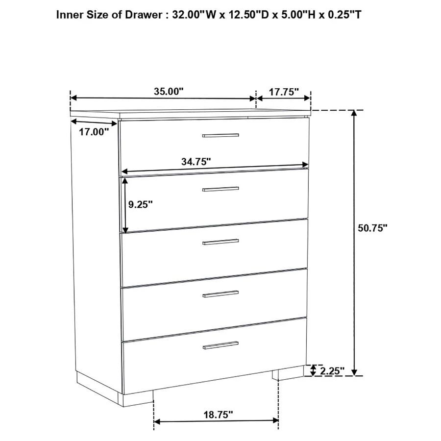 Felicity - Upholstered Bedroom Set - Image 175