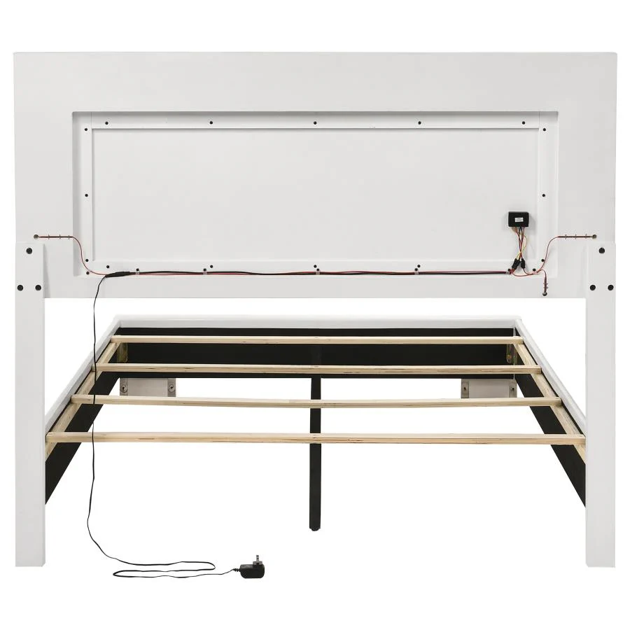 Felicity - Wood LED Panel Bed - Image 25