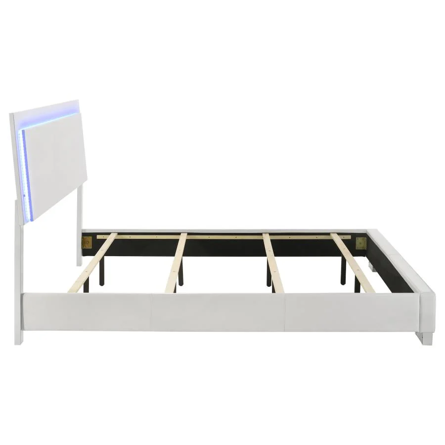 Felicity - Wood LED Panel Bed - Image 26