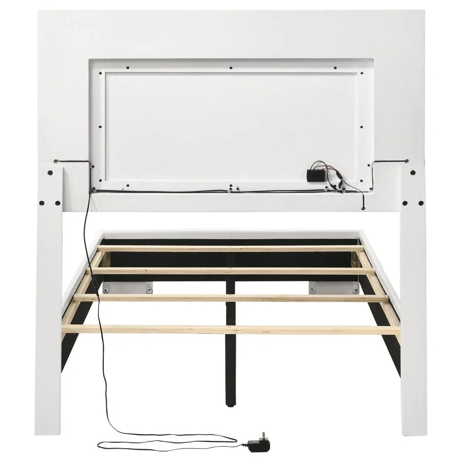 Felicity - Wood LED Panel Bed - Image 28