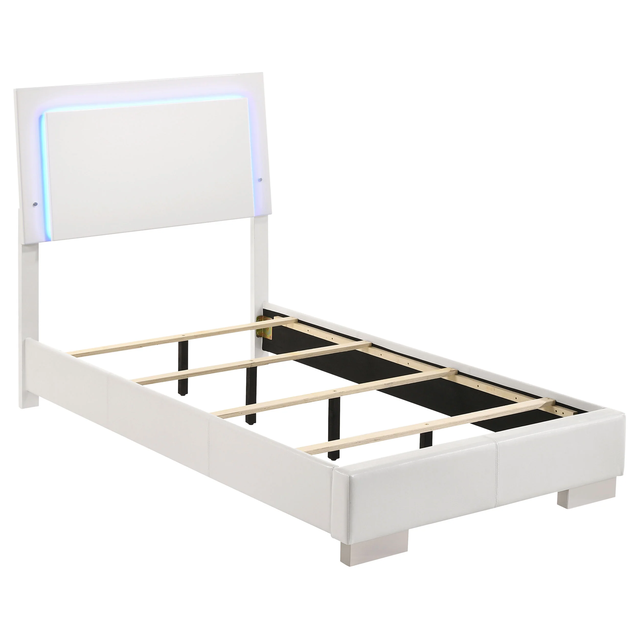 Felicity - Wood LED Panel Bed - Image 47